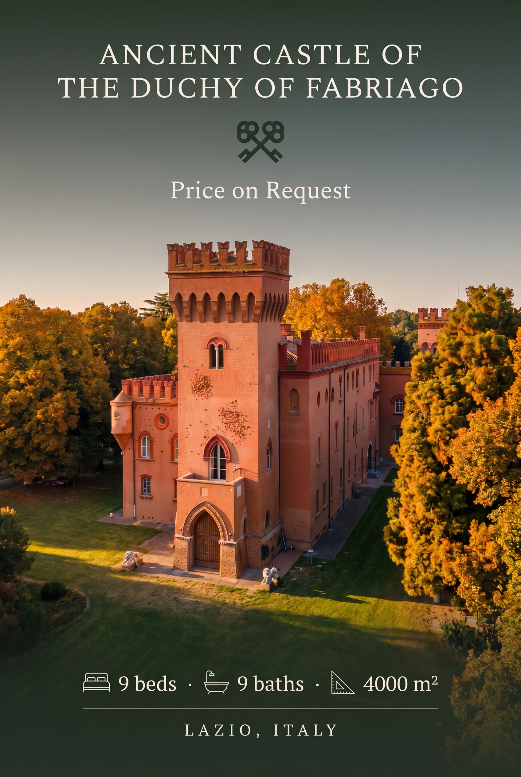 Castle Collector — Castle of Fabriago · Lazio